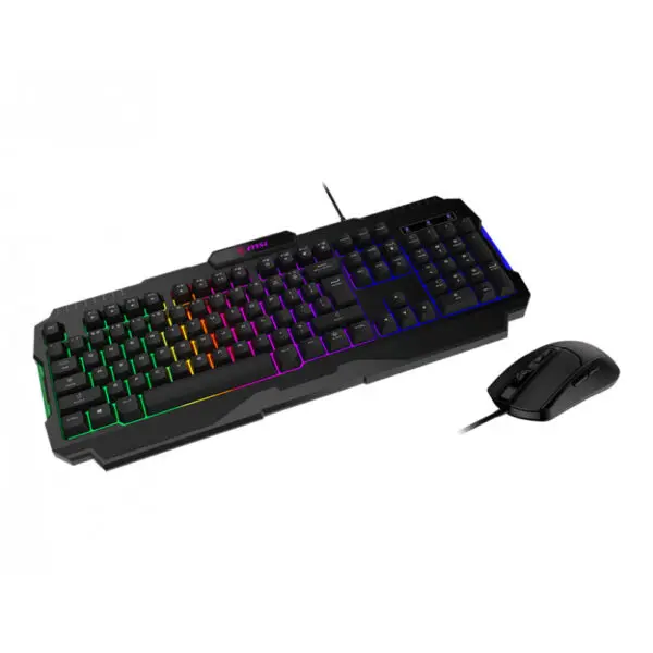 Combo Gamer de Teclado y Mouse MSI FORGE GK100 - Bulltech Store - Tienda en CDMX