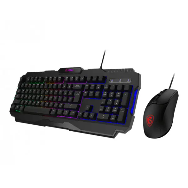 Combo Gamer de Teclado y Mouse MSI FORGE GK100 - Bulltech Store - Tienda en CDMX