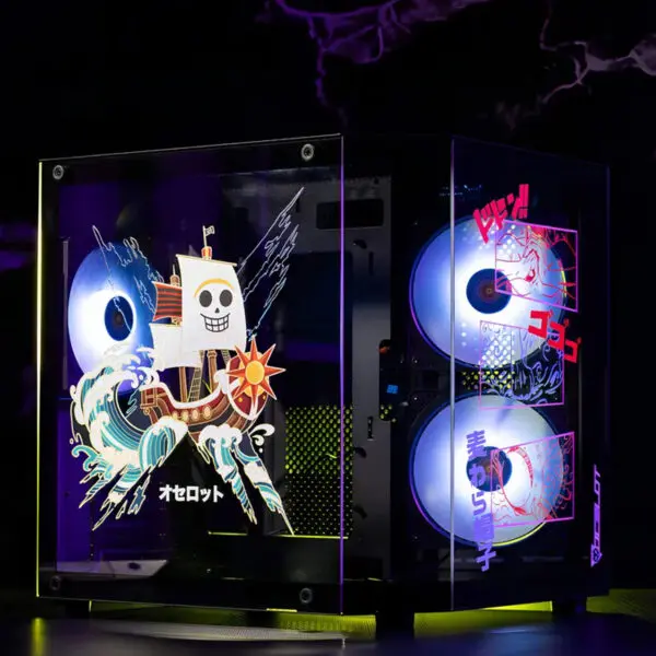 Gabinete Gamer Ocelot Black Buccaneer - Bulltech Store - Tienda en CDMX