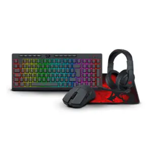 Kit 4 en 1 Redragon Black Bulltech Store - Tienda en CDMX