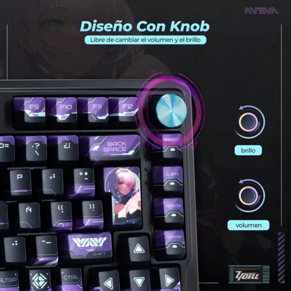 Teclado Mecánico Gamer Terport X Yoru - Bulltech Store - Tienda en CDMX