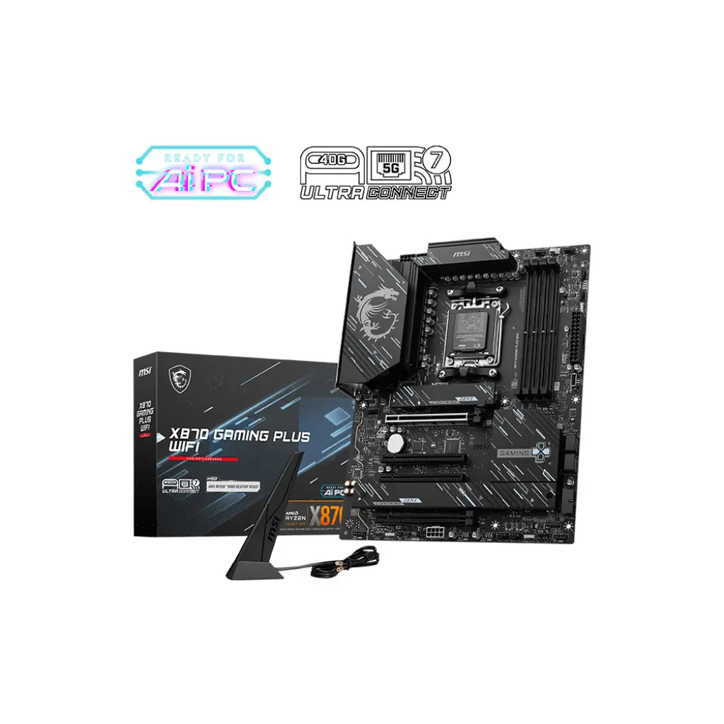 Motherboard MSI X870 GAMING PLUS WIFI - Bulltech Store - Tienda en CDMX