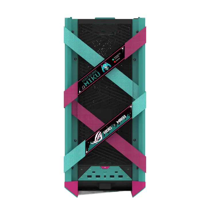 Gabinete Gamer ASUS ROG Strix Helios II Hatsune Miku Edition - Bulltech Store - Tienda en CDMX
