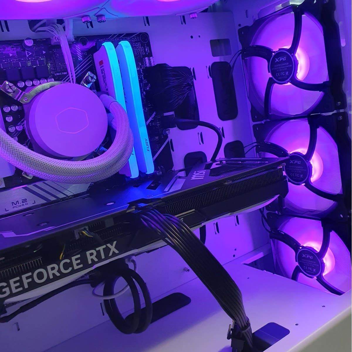 PC Gamer Cruiser White 4060 Ti - Bulltech Store