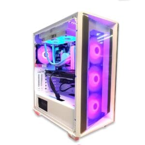 PC Gamer Cruiser White 4060 Ti - Bulltech Store
