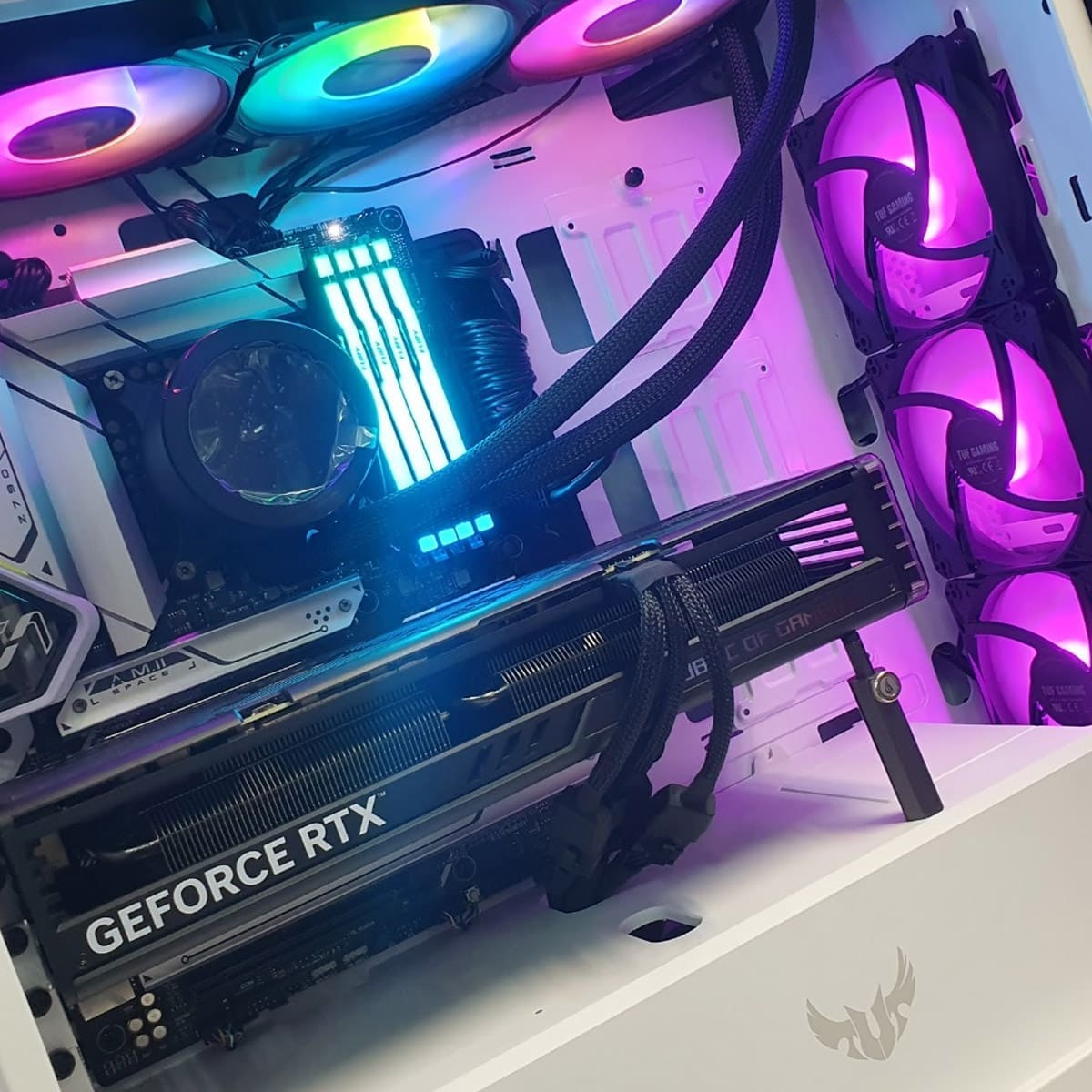 PC Gamer GT501 White TUF 13900KF - Bulltech Store