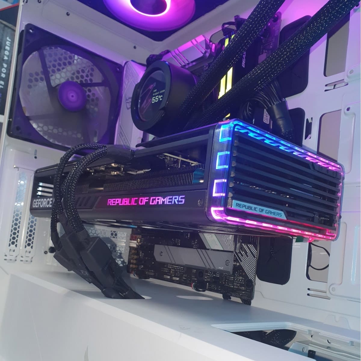 PC Gamer GT501 White TUF 13900KF - Bulltech Store