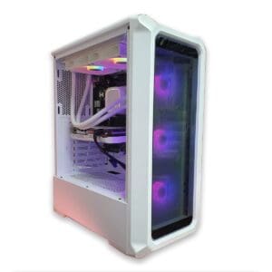 PC Gamer White Letherium 14700 - Bulltech Store
