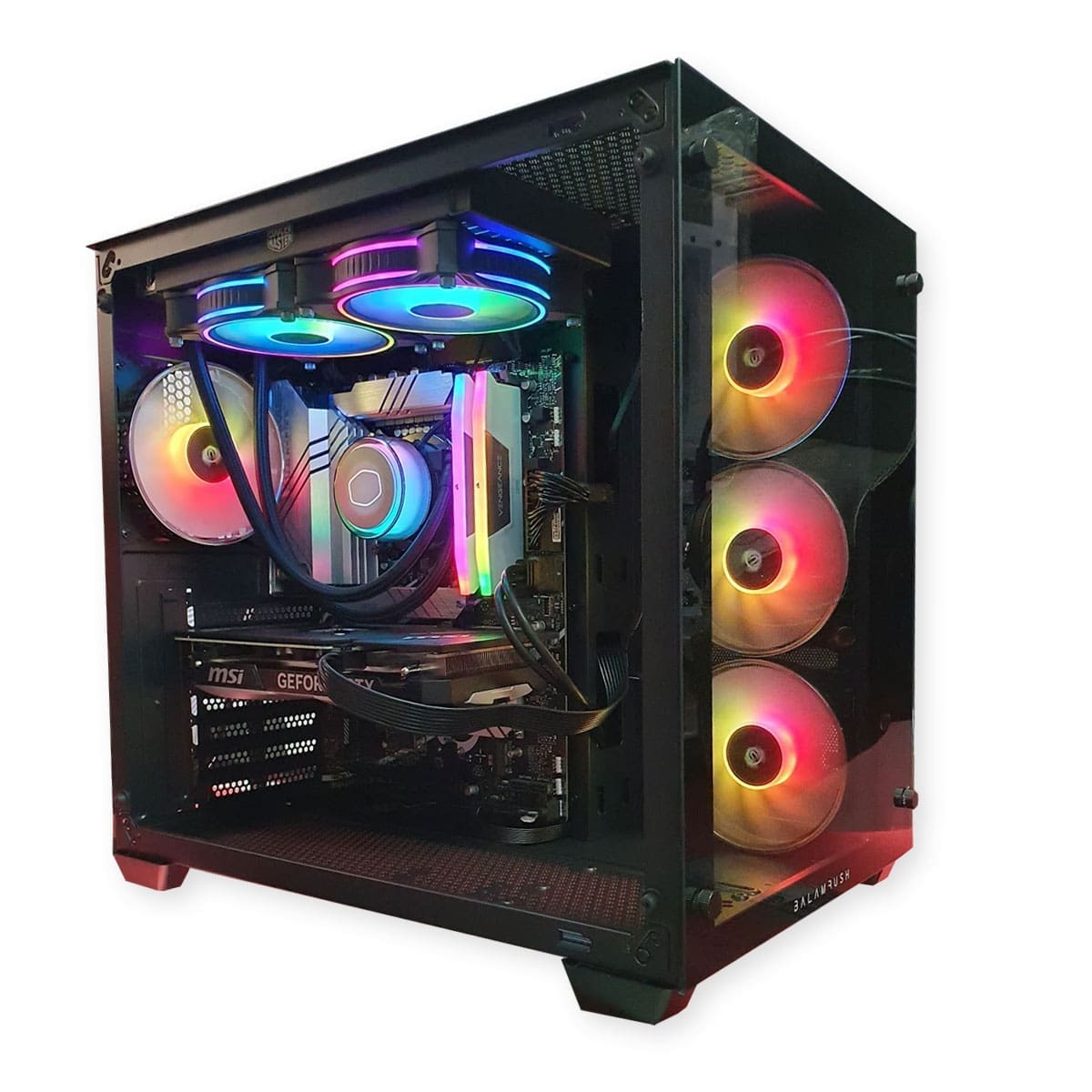 PC Gamer 4070 Tank Pro Black - Bulltech Store