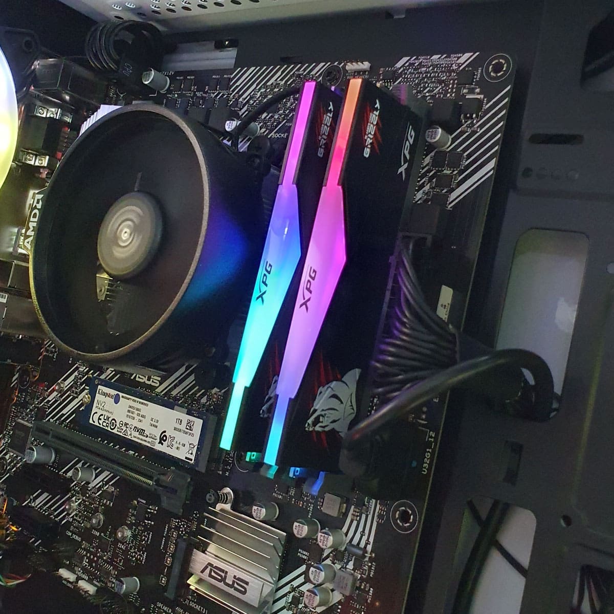 PC Xzeal White 5700G - Bulltech Store