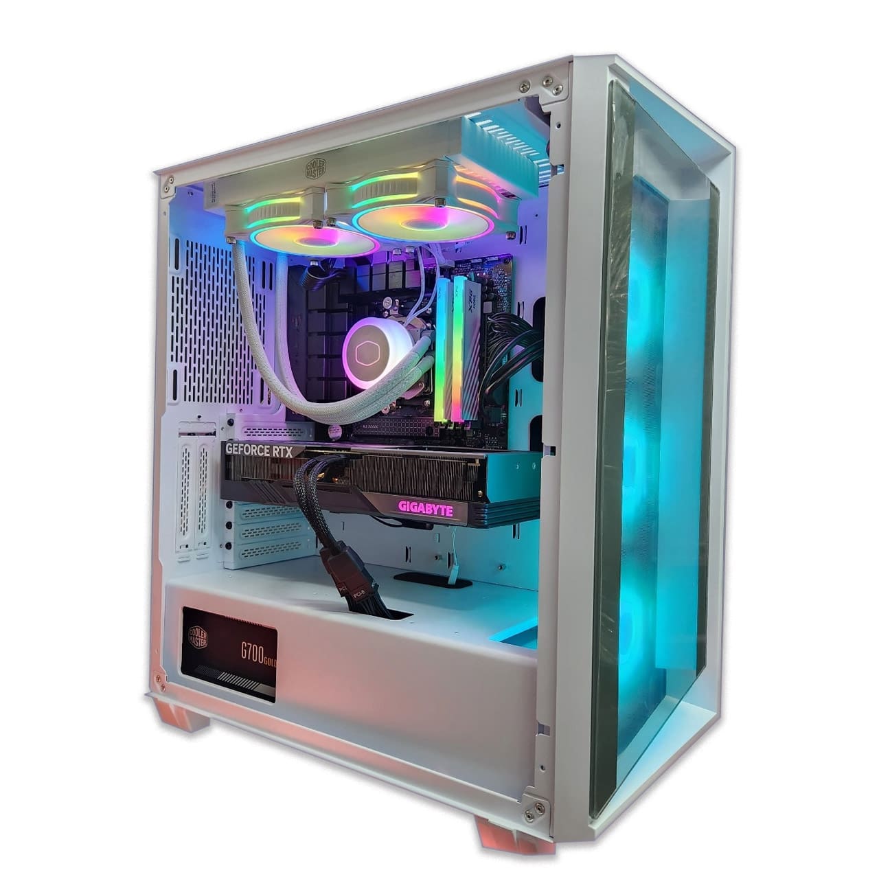 PC Gamer Unicorn Power 4070 8700F - ASSEMBLED PRO COMPUTER - Bulltech Store