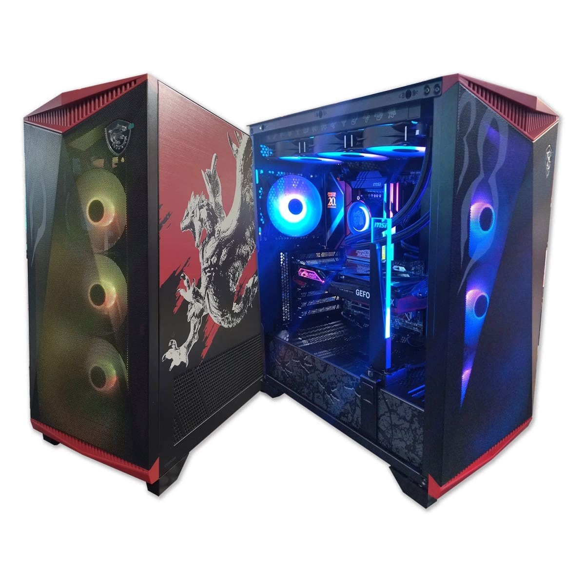 PC Gamer MSI MONSTER HUNTER Edition -ASSEMBLED PRO COMPUTER - Bulltech Store