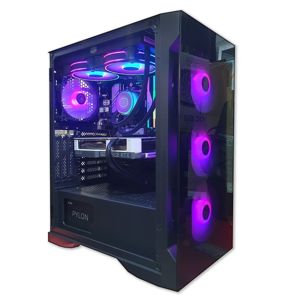 PC Gamer 4060 Evilium 5800X - ASSEMBLED PRO COMPUTER - Bulltech Store