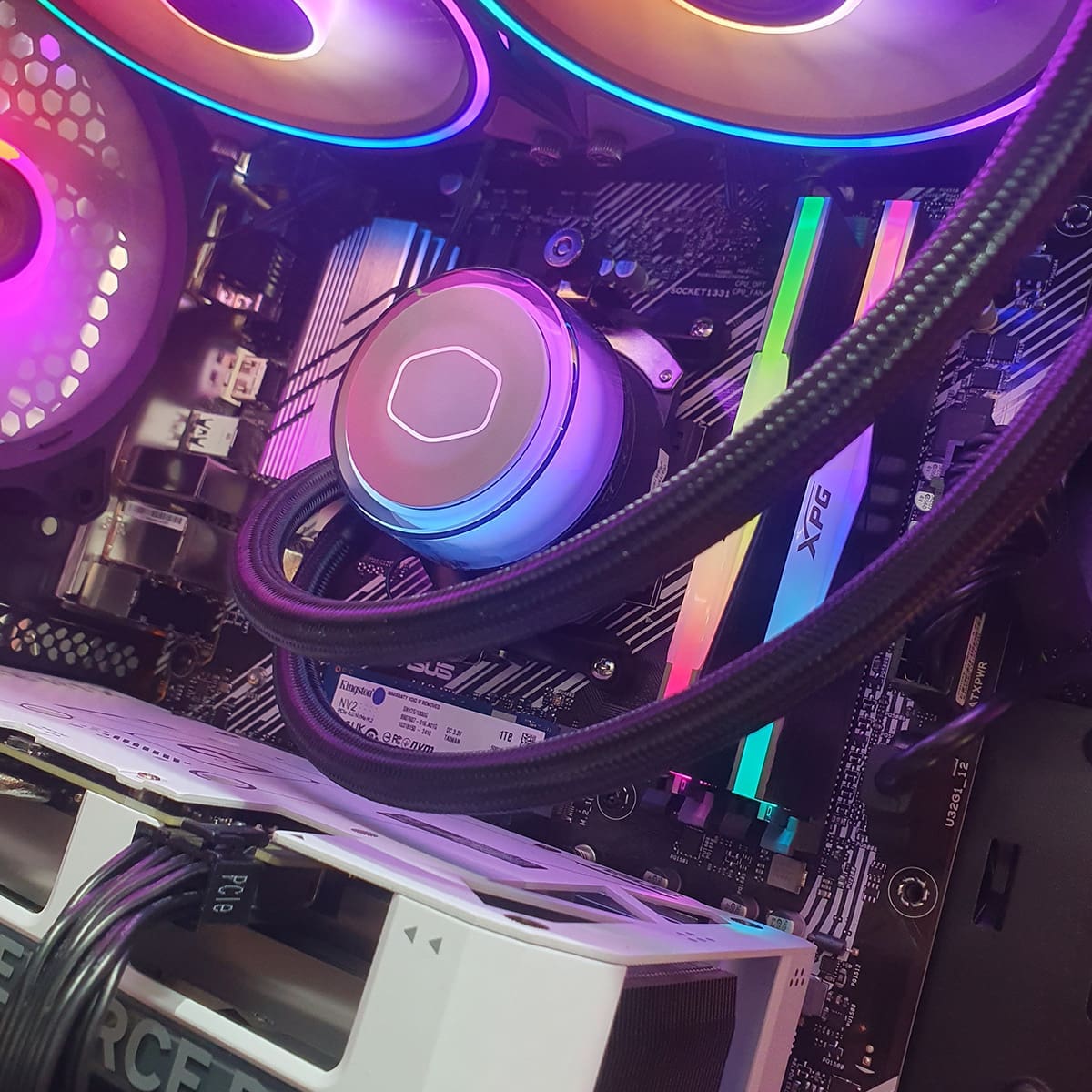 PC Gamer 4060 Evilium 5800X - ASSEMBLED PRO COMPUTER - Bulltech Store