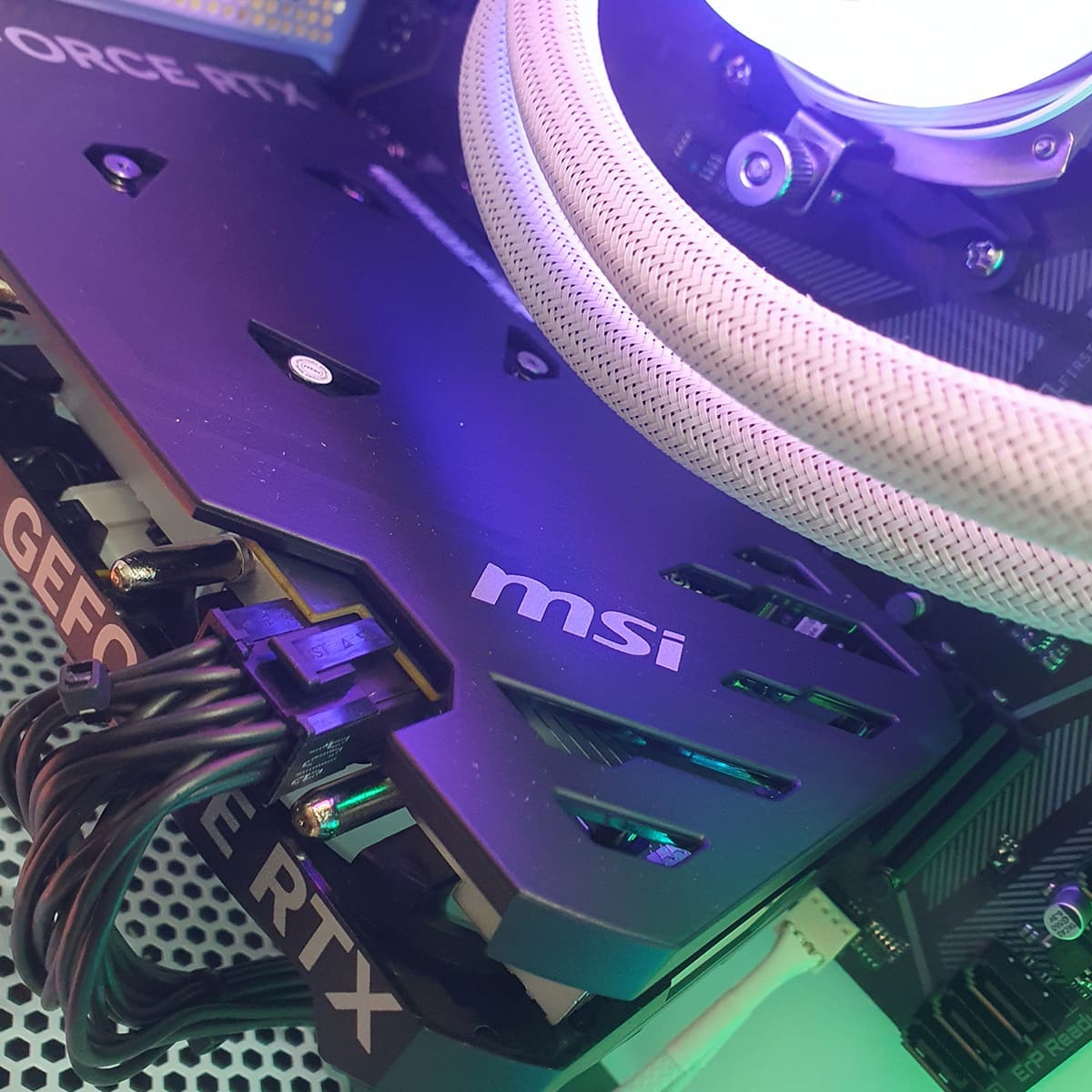 PC Gamer 4060 White Archon Ventus - ASSEMBLED PRO COMPUTER - Bulltech Store