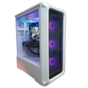 PC Gamer 4060 White Archon Ventus - ASSEMBLED PRO COMPUTER - Bulltech Store