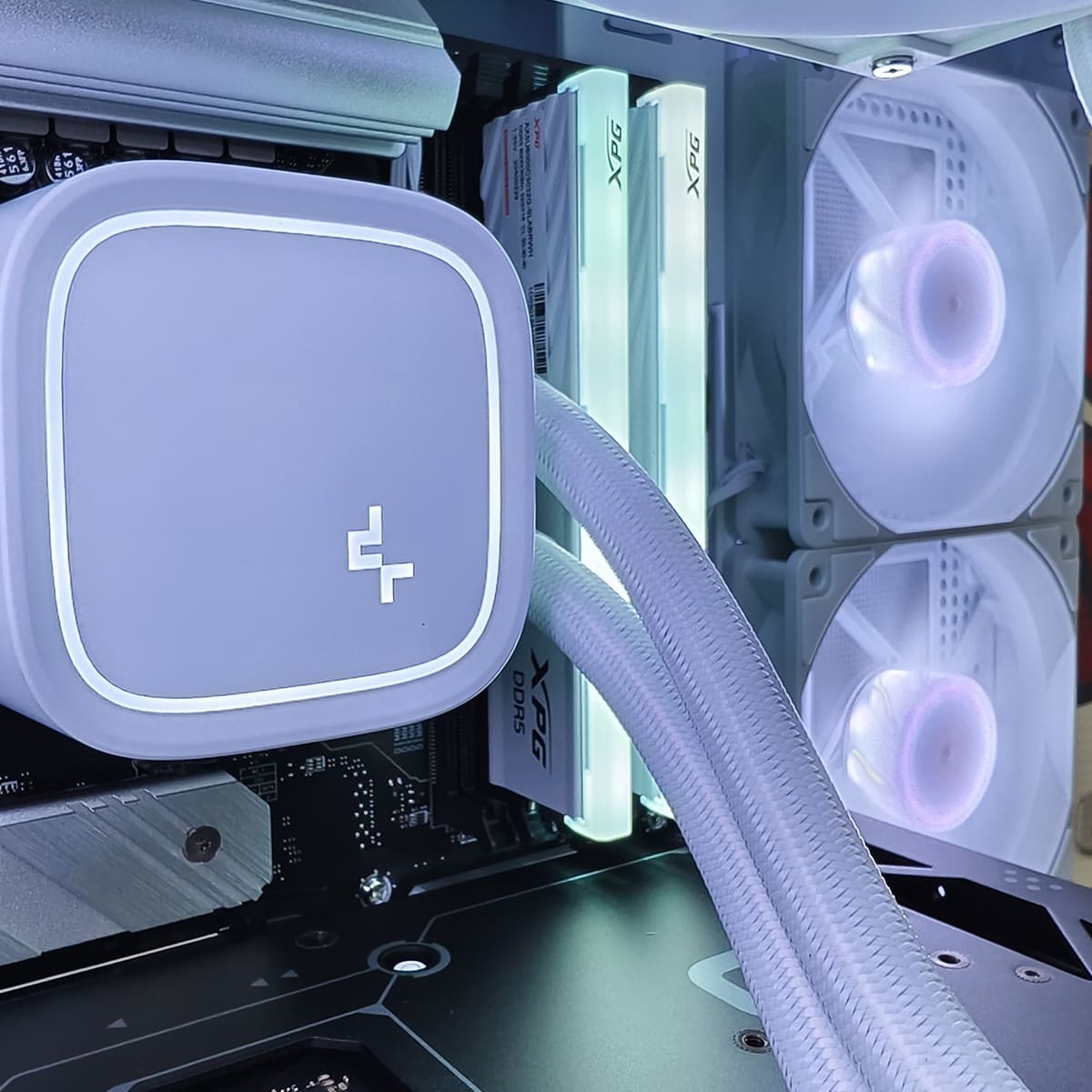 PC Gamer 4070 White Project Zero - Bulltech Store