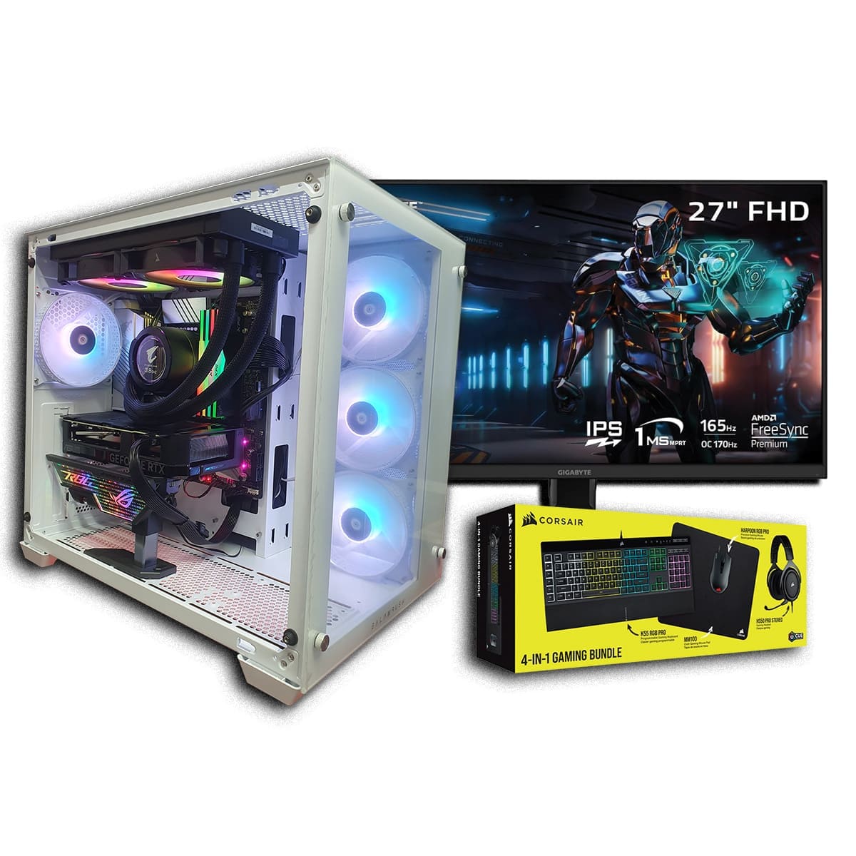 PC Gamer i9 4070 Rush Gerizh - ASSEMBLED PRO COMPUTER - Bulltech Store