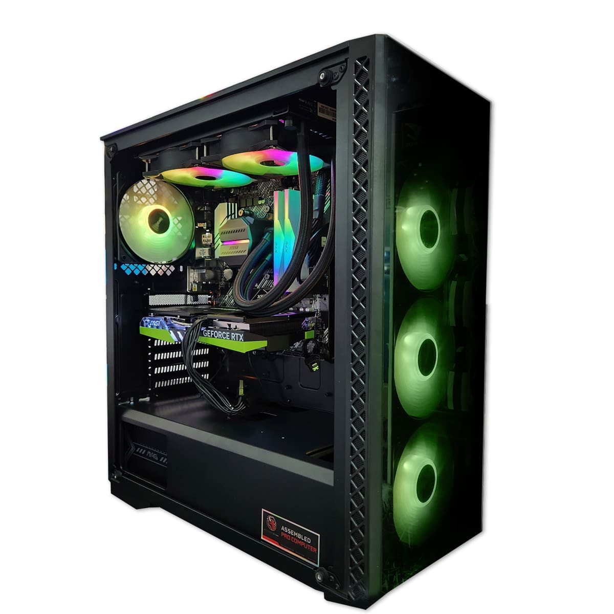 Pc Gamer RTX4060 Mazen Hamada - ASSEMBLED PRO COMPUTER - Bulltech Store