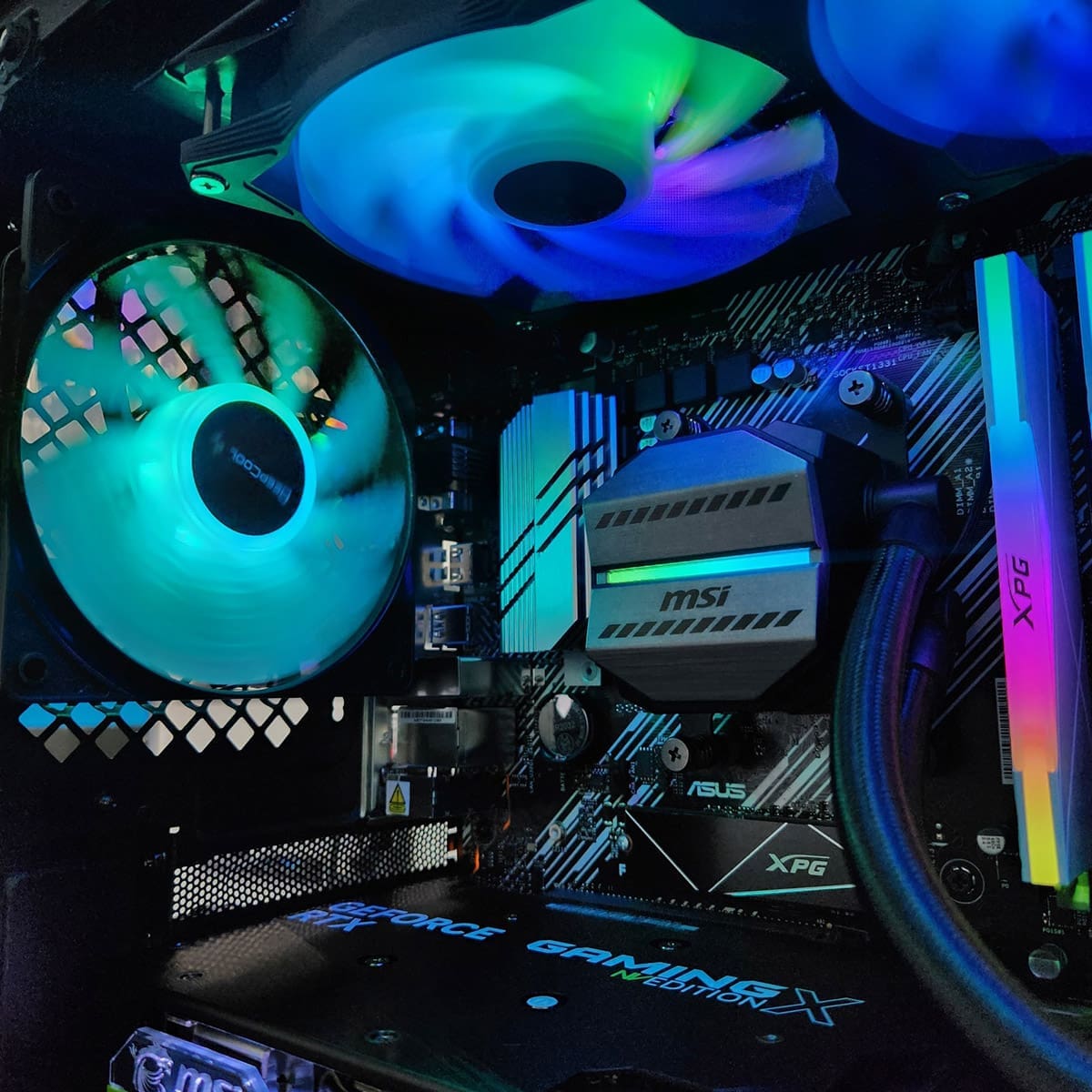 Pc Gamer RTX4060 Mazen Hamada - ASSEMBLED PRO COMPUTER - Bulltech Store