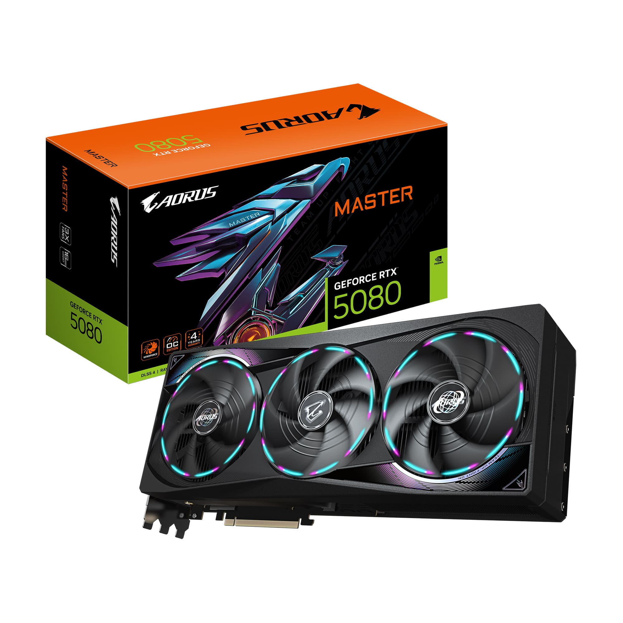Tarjeta de Video AORUS GeForce RTX™ 5080 MASTER 16G GIGABYTE - ASSEMBLED PRO COMPUTER - Bulltech Store - Tienda en CDMX