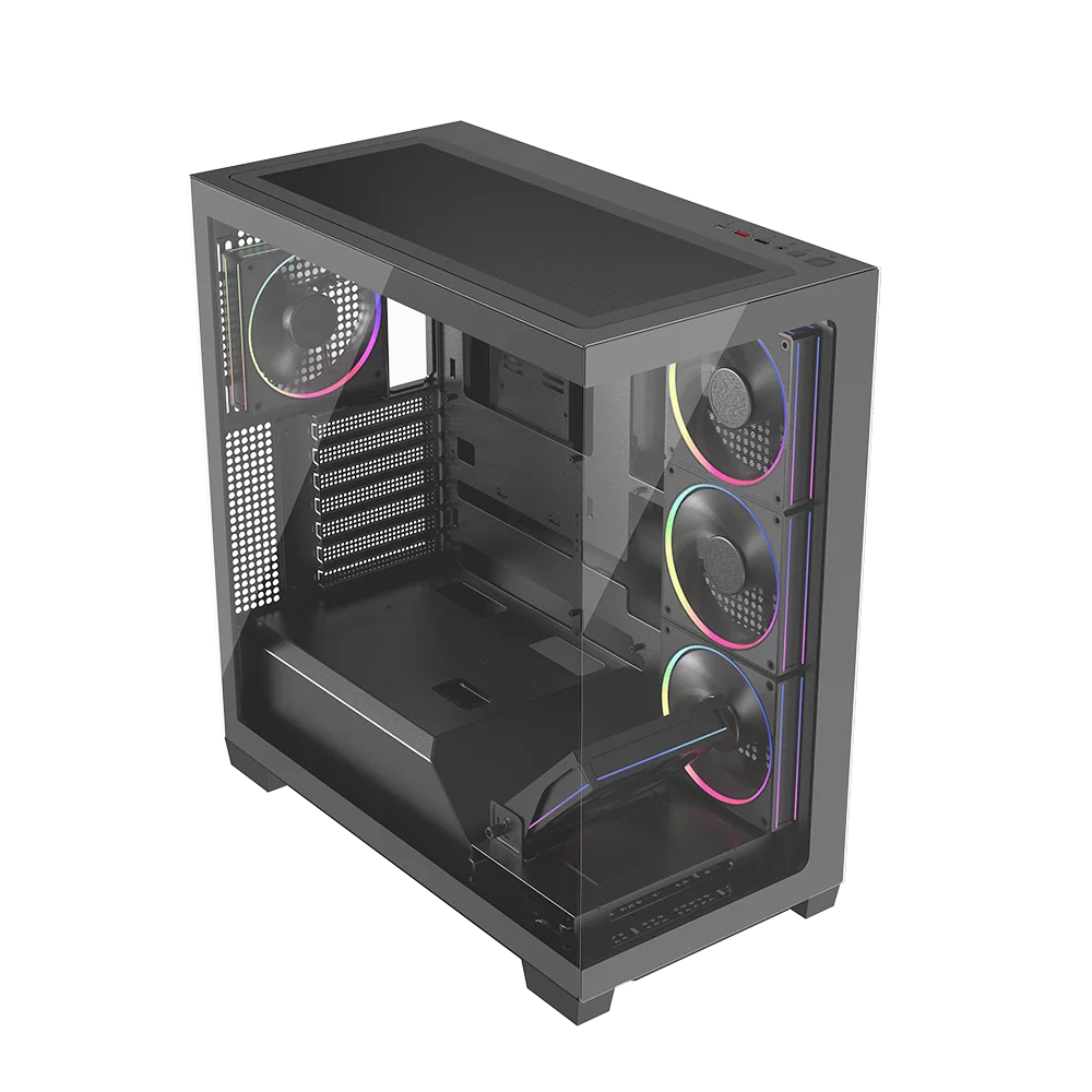 Gabinete Balam Rush Tank Polar 7900 - ASSEMBLED PRO COMPUTER - Bulltech Store - Tienda en CDMX