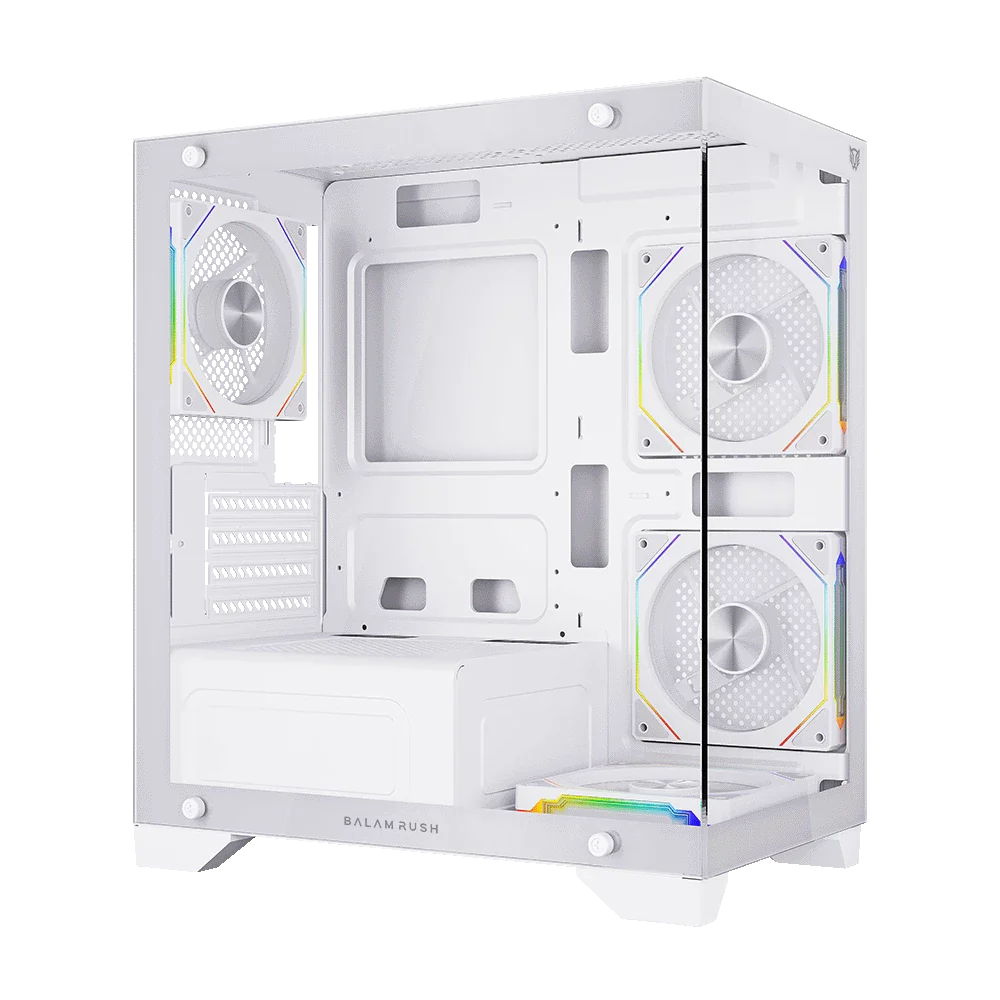 Gabinete Balam Rush Tank Perform 3600 Blanco - ASSEMBLED PRO COMPUTER - Bulltech Store - Tienda en CDMX