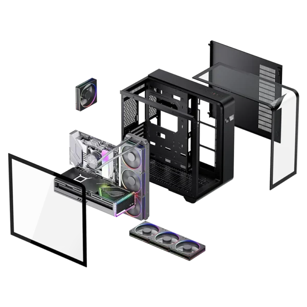 Gabinete Balam Rush Tank Expert Curve 7400 - ASSEMBLED PRO COMPUTER - Bulltech Store - Tienda en CDMX
