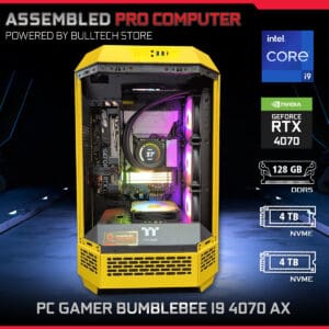 PC Gamer Bumblebee i9 4070 AX - ASSEMBLED PRO COMPUTER - Bulltech Store - Tienda en CDMX