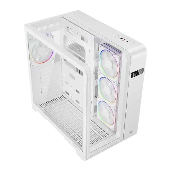 Gabinete Balam Rush Tank Expert Curve 7400 Blanco - ASSEMBLED PRO COMPUTER - Bulltech Store - Tienda en CDMX