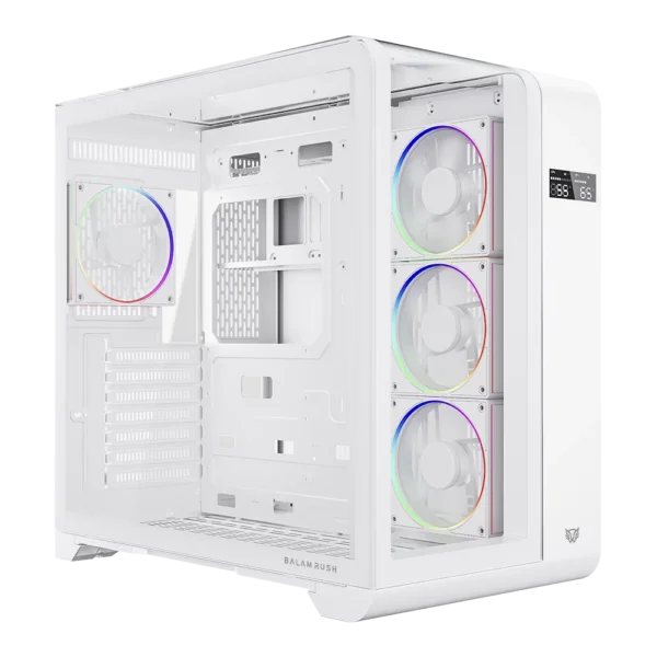 Gabinete Balam Rush Tank Expert Curve 7400 Blanco - ASSEMBLED PRO COMPUTER - Bulltech Store - Tienda en CDMX