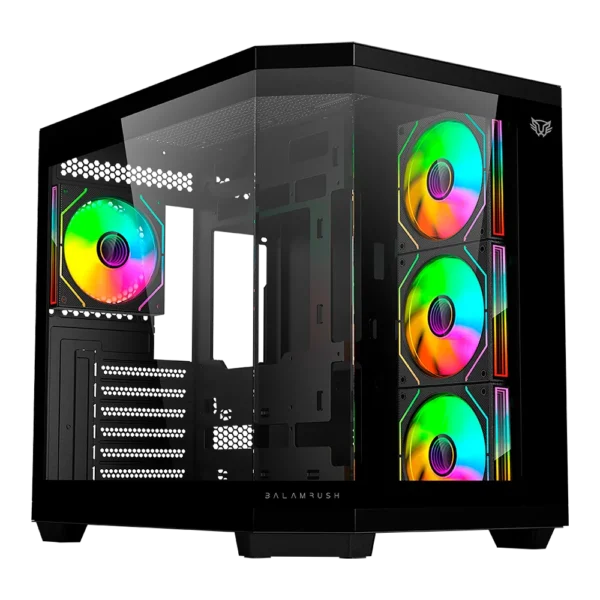Gabinete Balam Rush Tank Master 9600 TB Negro - ASSEMBLED PRO COMPUTER - Bulltech Store - Tienda en CDMX