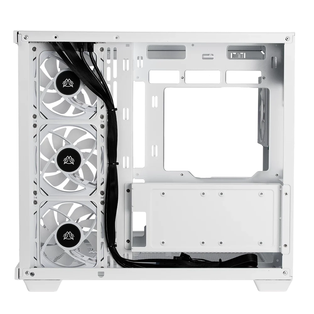 Gabinete Balam Rush Tank Master 9600 TB Blanco - ASSEMBLED PRO COMPUTER - Bulltech Store - Tienda en CDMX