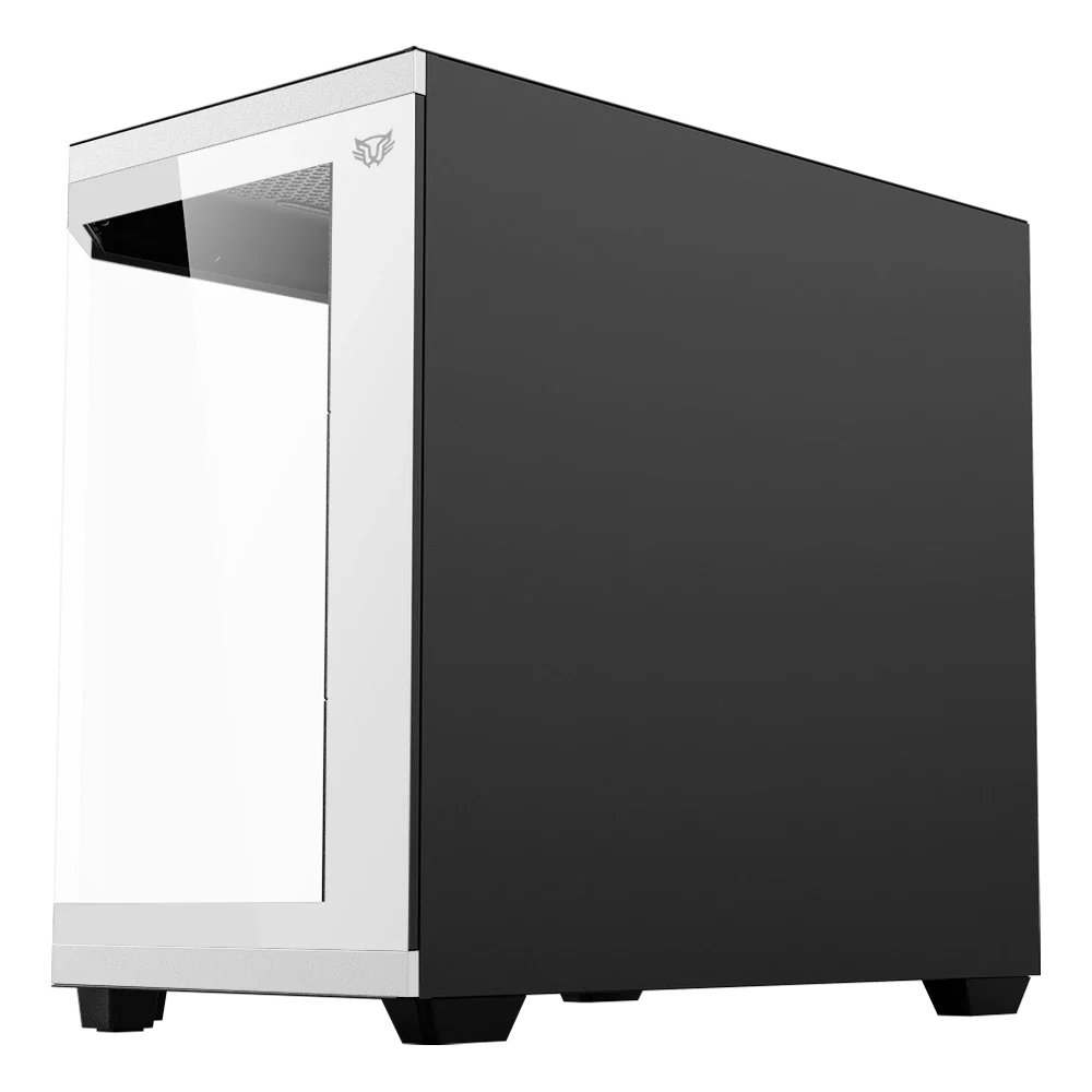 Gabinete Balam Rush Tank Master 9600 TB Negro y Blanco - ASSEMBLED PRO COMPUTER - Bulltech Store - Tienda en CDMX