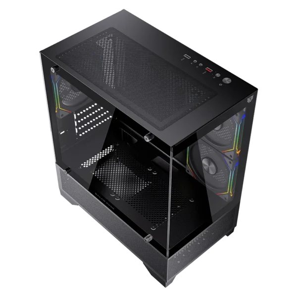 Gabinete Gamer Mini Torre Tank Perform 3200 Negro - ASSEMBLED PRO COMPUTER - Bulltech Store - Tienda en CDMX