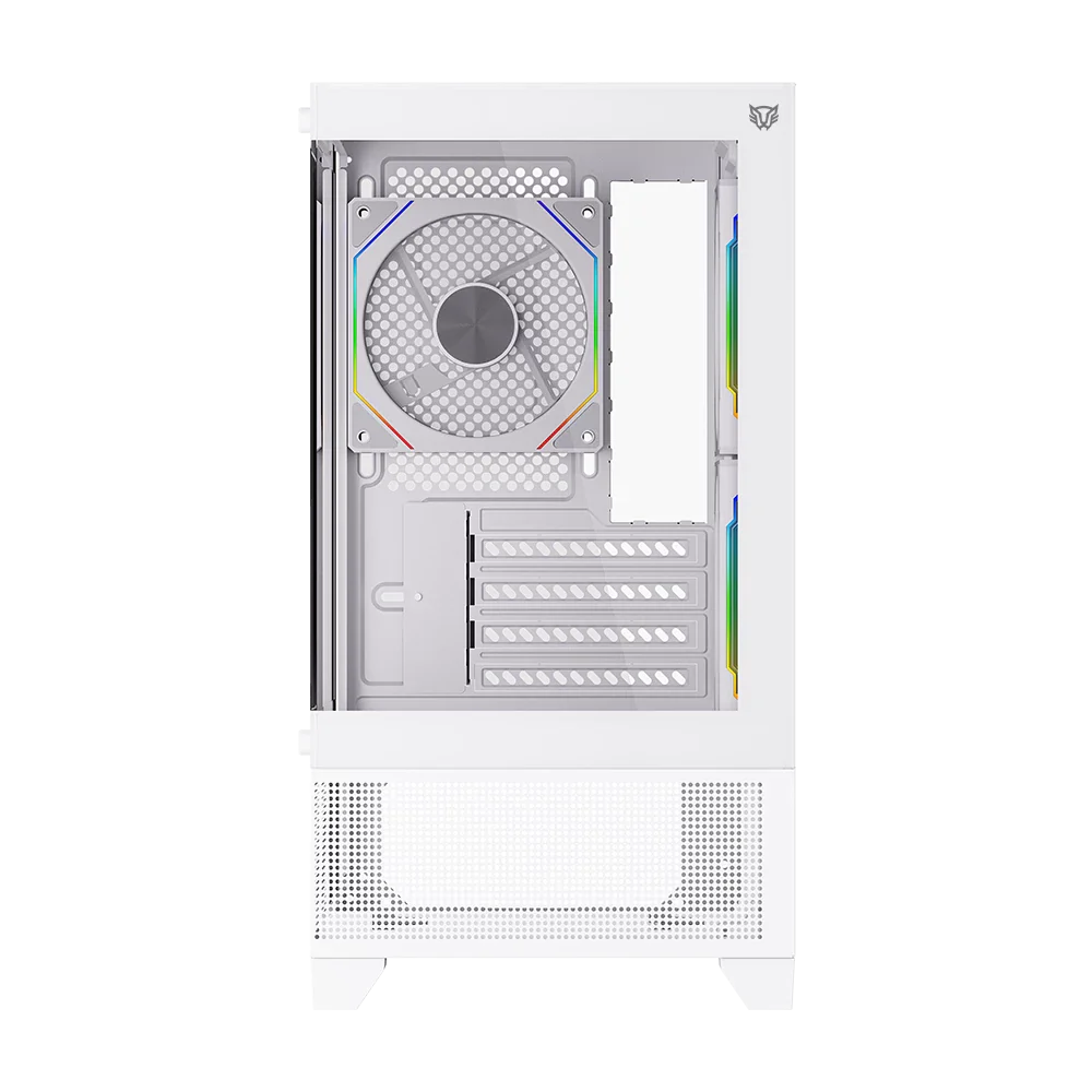 Gabinete Gamer Mini Torre Tank Perform 3200 Blanco - ASSEMBLED PRO COMPUTER - Bulltech Store - Tienda en CDMX