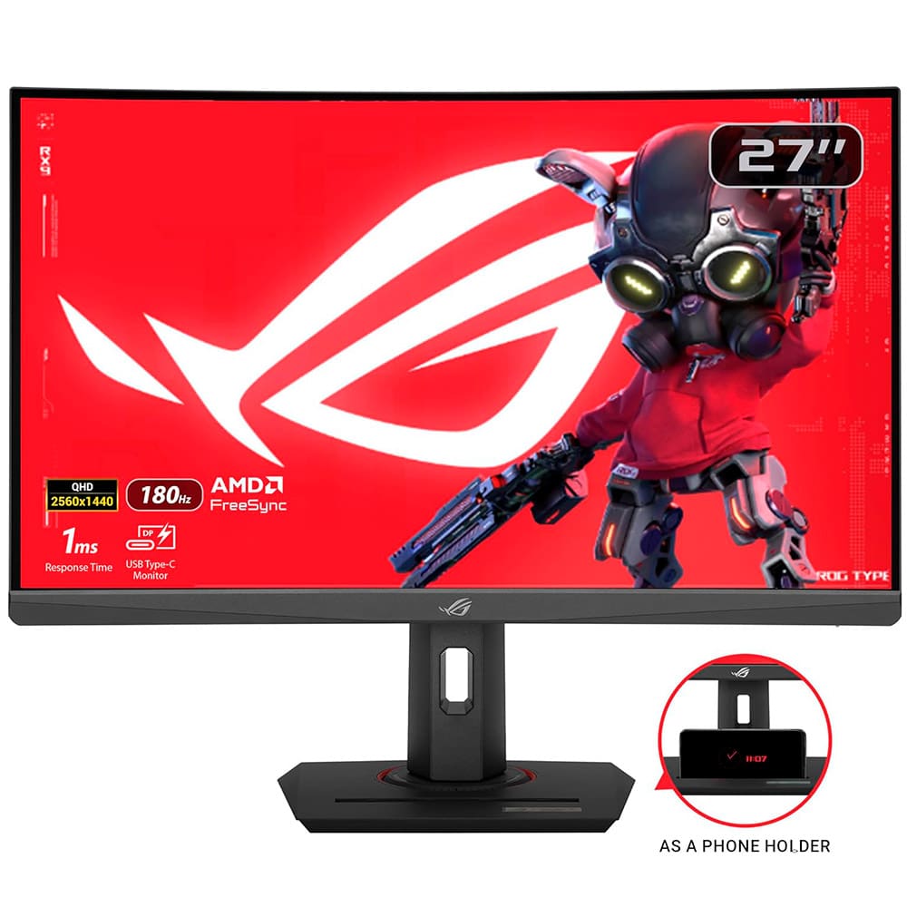 Monitor Gamer Curvo ASUS ROG Strix XG27WCS