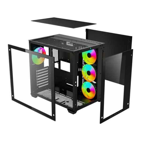 Gabinete Gamer Balam Rush Tank Pro GM930