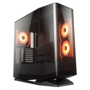 Gabinete Gamer Cougar FV270 RGB Negro