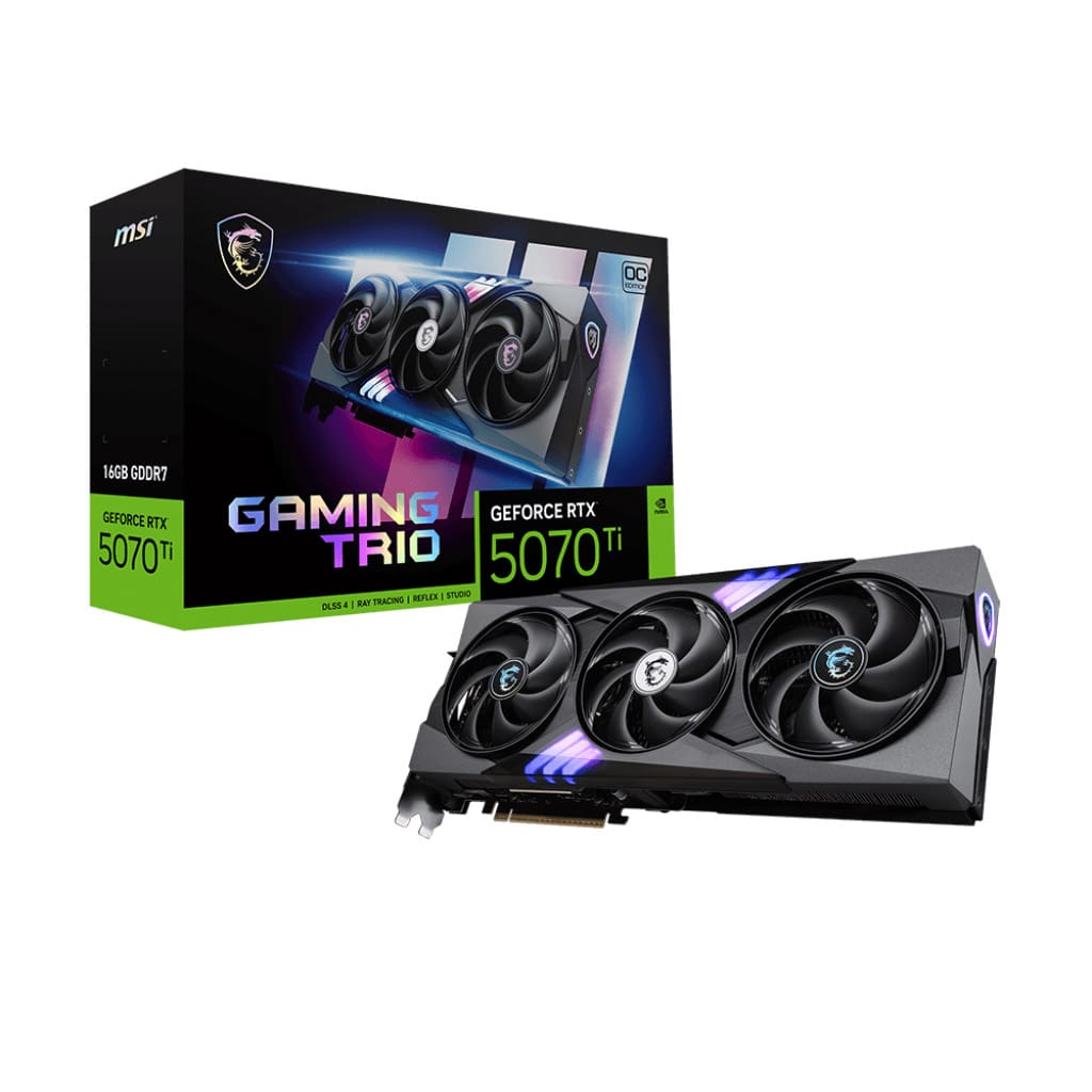 Tarjeta de Video MSI GeForce RTX™ 5070 Ti Gaming Trio OC