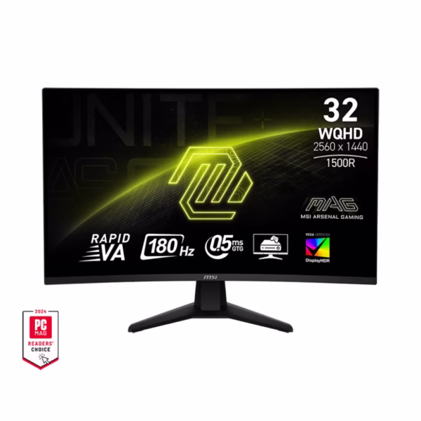 Monitor Gamer Curvo MSI MAG 32CQ6F