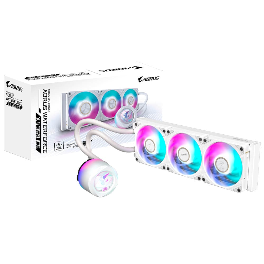 Enfriamiento Líquido AORUS WATERFORCE X II 360 ICE