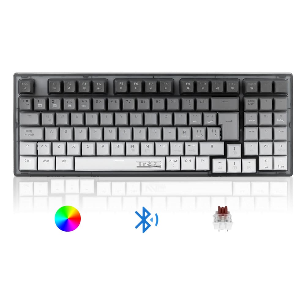 Teclado Gamer Mecánico Inálambrico Terport TR95 Volcán