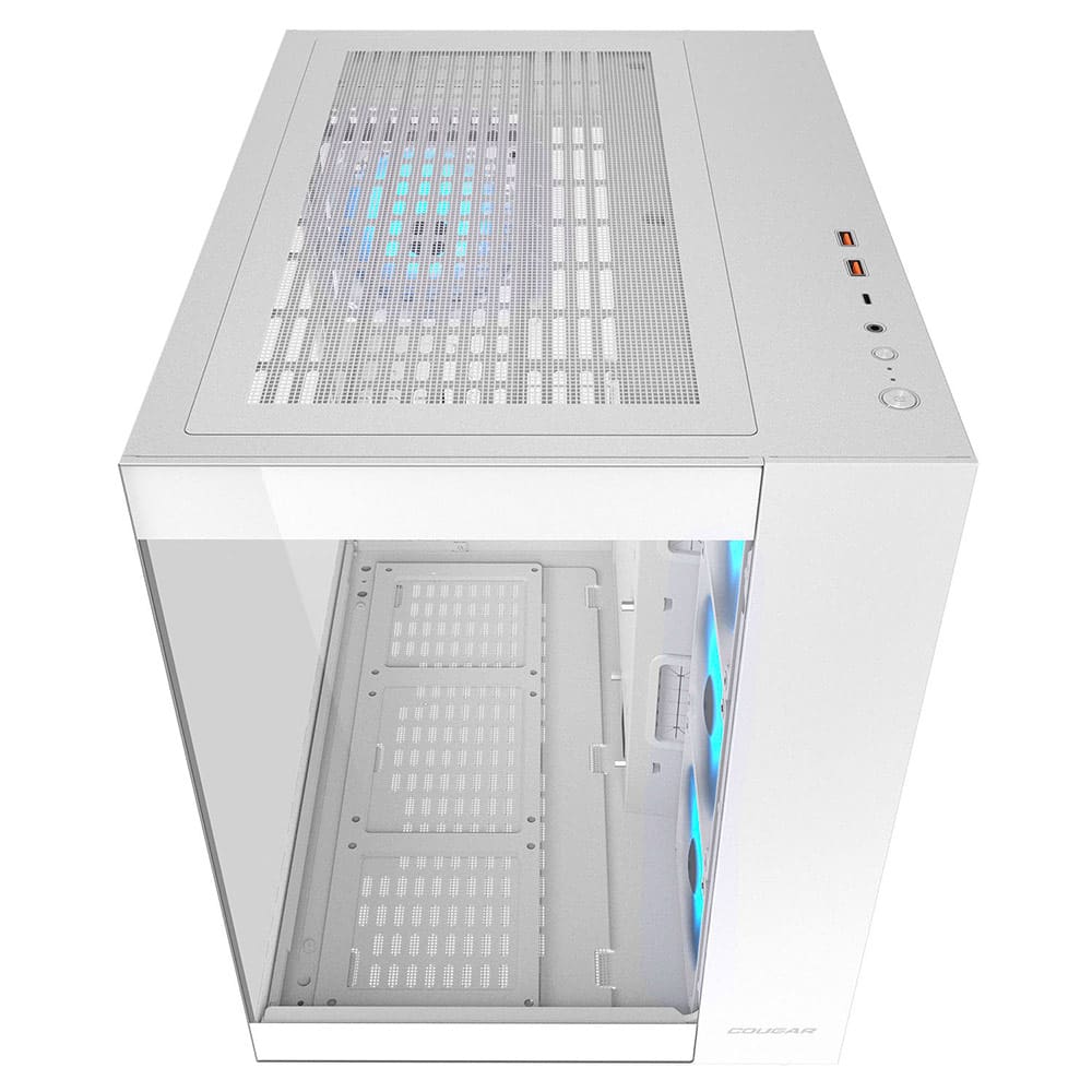 Gabinete Gamer Cougar FV150 White - Bulltech Store - Tienda en CDMX