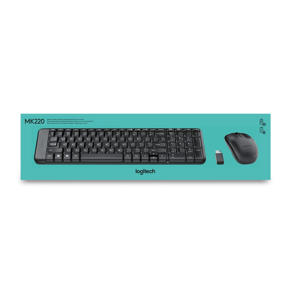 Kit de Teclado y Mouse Logitech MK220 - Back To School - Bulltech Store - Tienda en CDMX