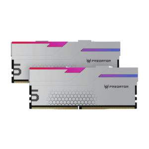 Memoria RAM Acer Predator Hermes DDR5 32GB RGB | Plata | 7200MHz | 32GB (2x16GB) | CL32 | XMP - 887184018195