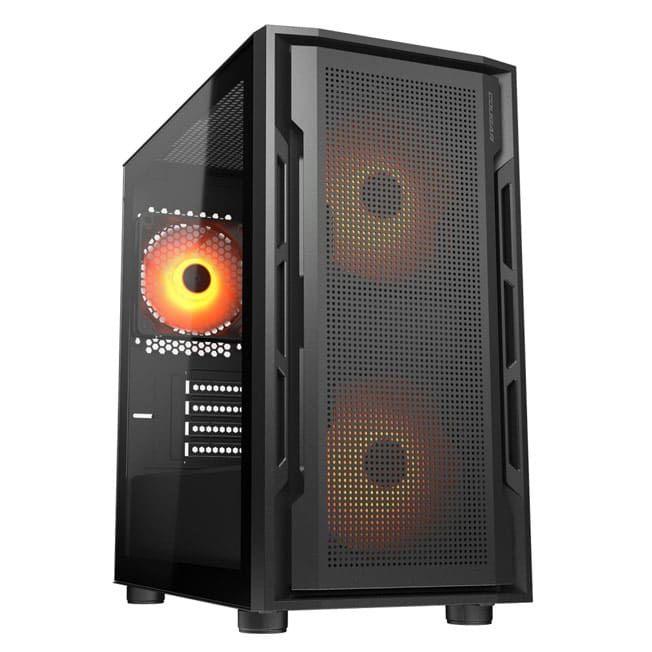 Gabinete Gamer Cougar Uniface Mini Negro - Bulltech Store - Tienda en CDMX
