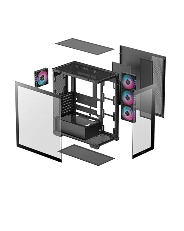 Gabinete Gamer Deepcool CG580 4F - Bulltech Store - Tienda en CDMX
