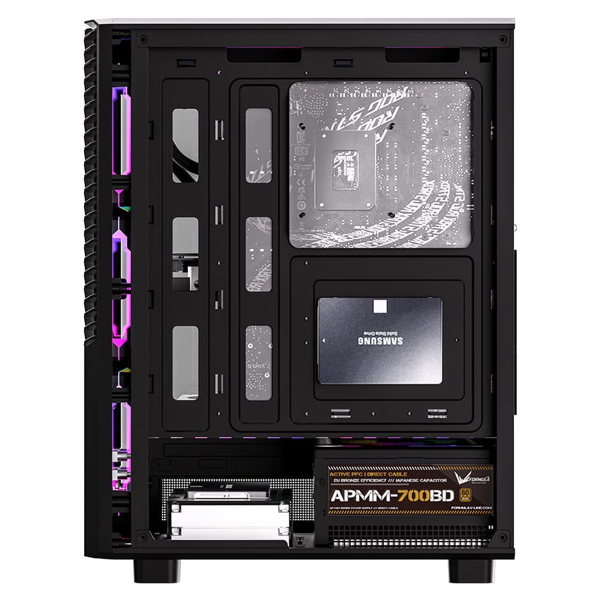 Gabinete Gamer Formula Mana Geometry - Bulltech Store - Tienda en CDMX