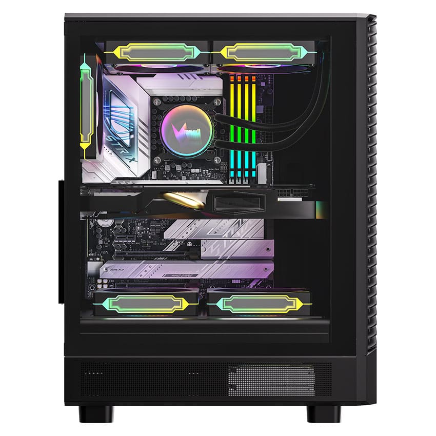 Gabinete Gamer Formula Mana Geometry - Bulltech Store - Tienda en CDMX